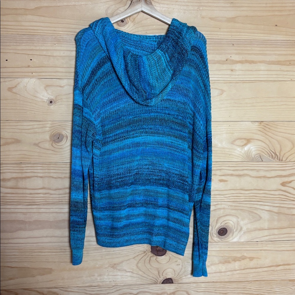 Back Beat‎ Co. Blue V-Neck Sweater - Picture 10 of 11